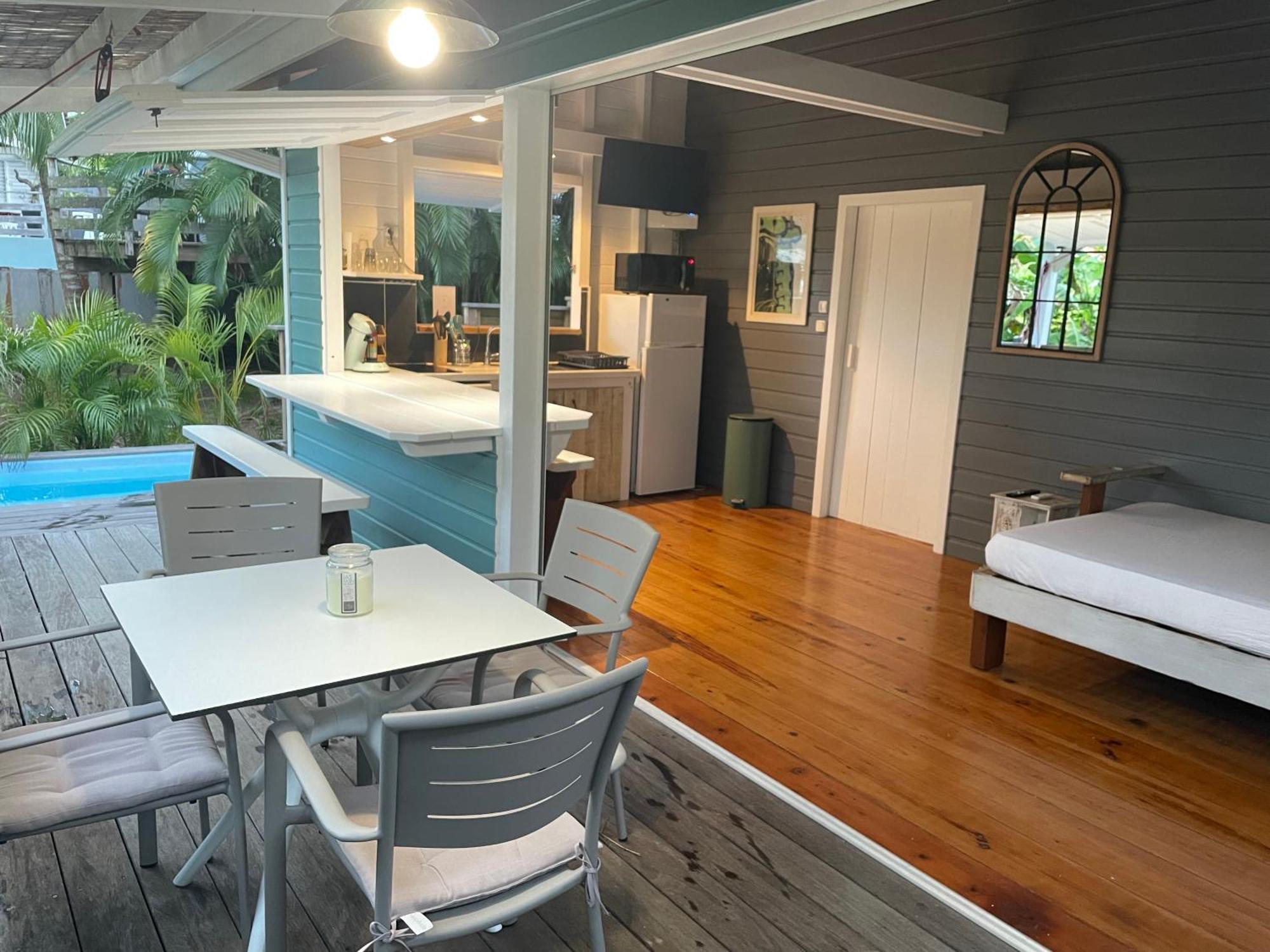 Tres Joli Bungalow Et Sa Petite Piscine Privee Riviere-Salee Bagian luar foto