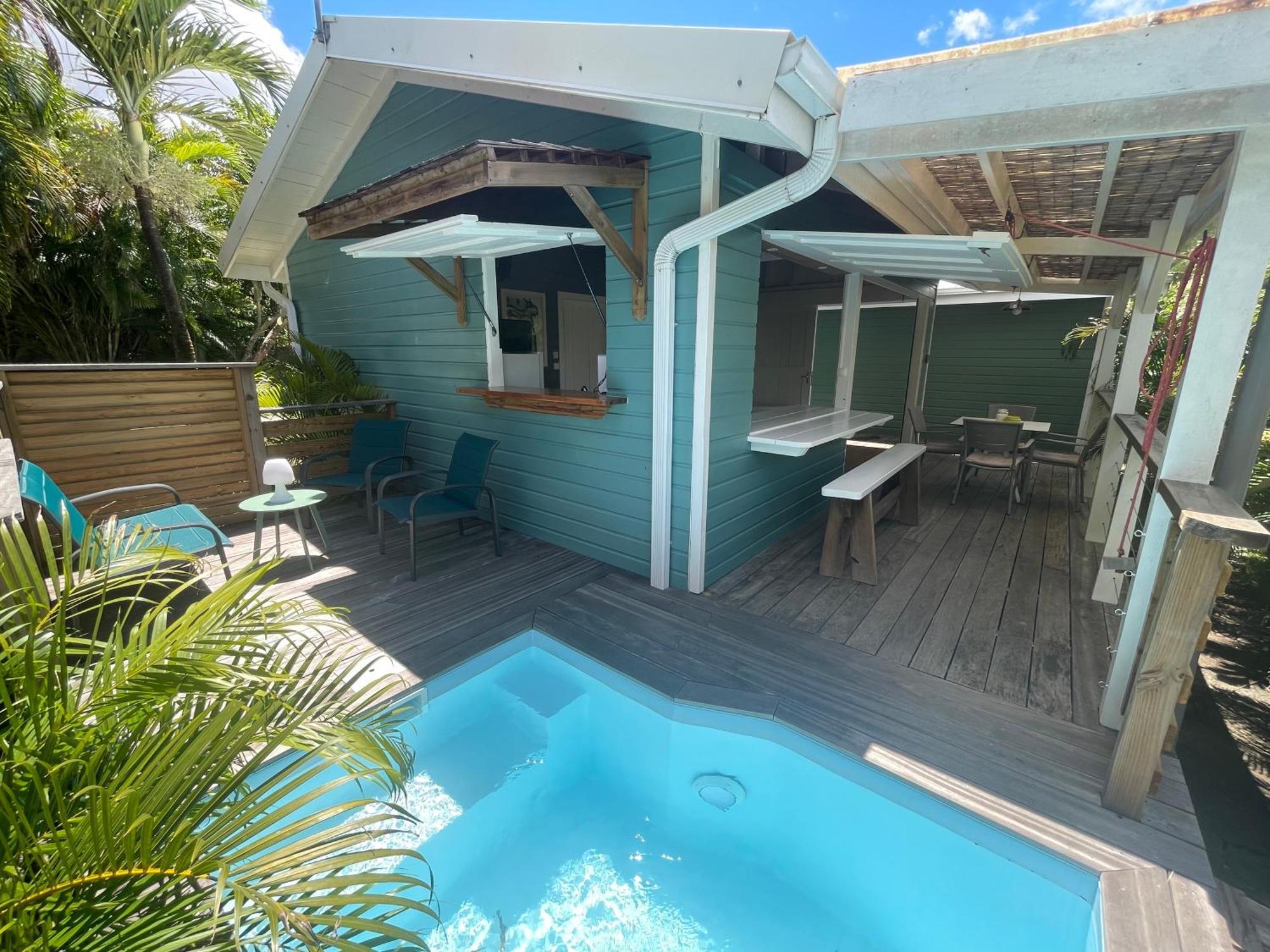 Tres Joli Bungalow Et Sa Petite Piscine Privee Riviere-Salee Bagian luar foto